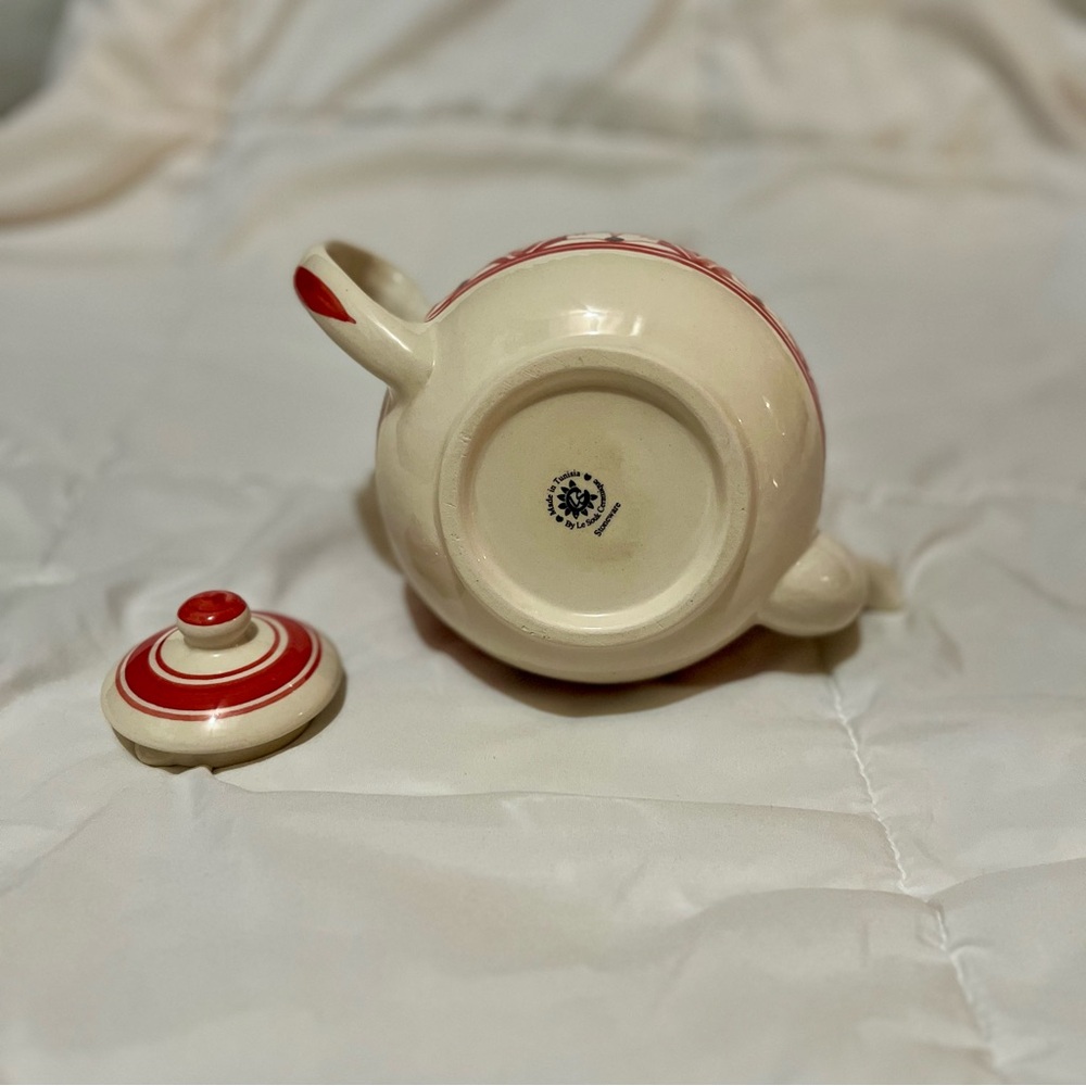 Le Souk Nejma teapot | Handmade | Hand-painted | Rare | Ceramic - Picture 5 of 12